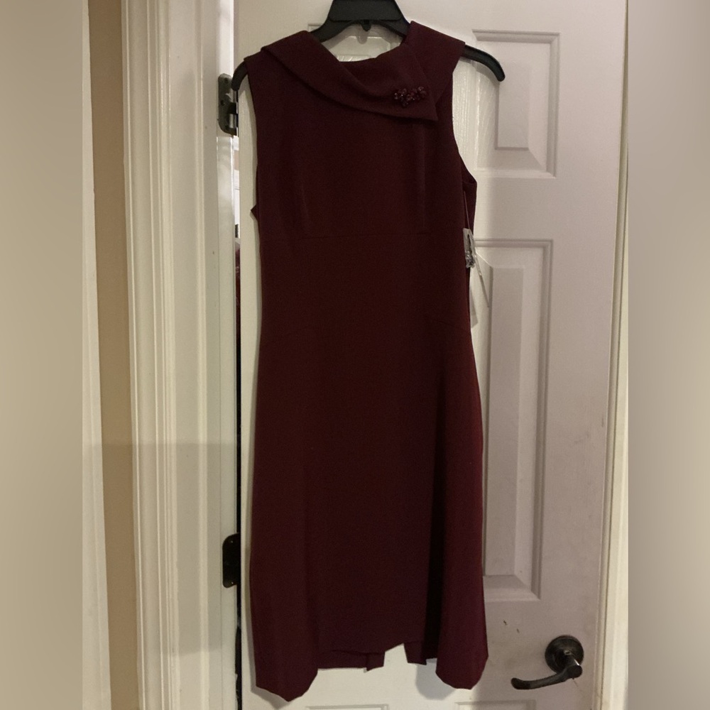 Tahari  Wine Dress